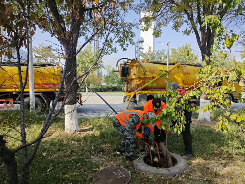 紫鑫城厂区管道清洗